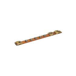 Hager Erdungsschiene,Univers CU 20x5mm,1-feld UZ010