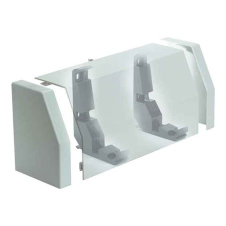 Hager Kabelrangierkanal 2feldig, RAL9010 FZ142