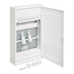 Hager Aufputzverteiler volta 3-reih.f.Multimedia VA36WWH