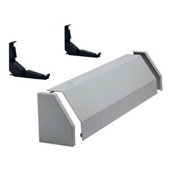 Hager Kabelrangierkanal 4feldig,RAL7035 FZ354