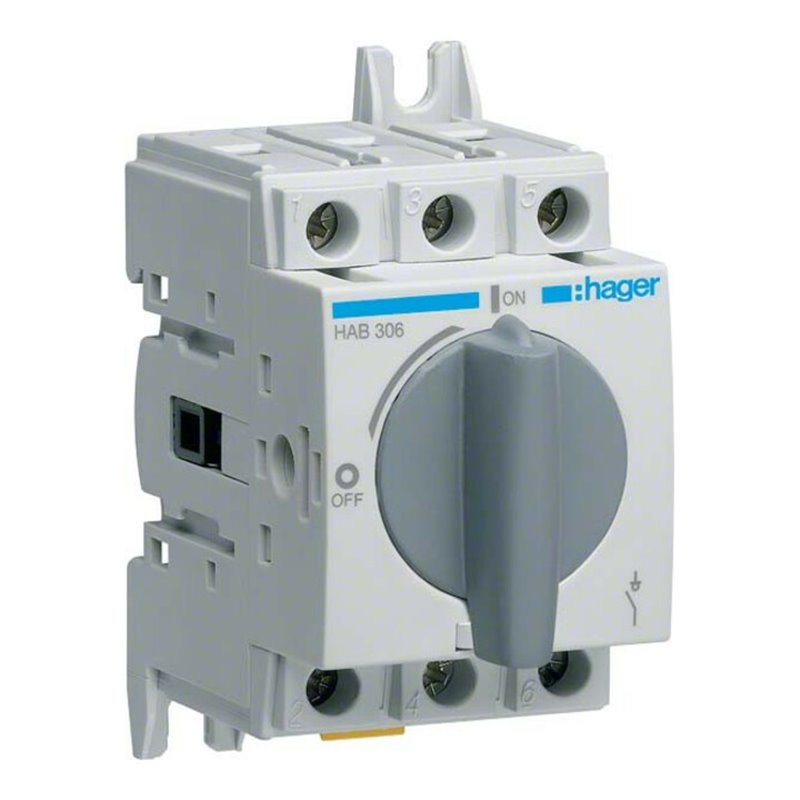 Hager Lasttrennschalter 3P 63A HAB306