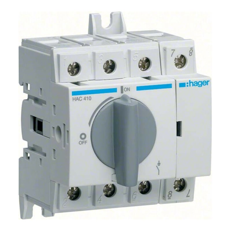 Hager Lasttrennschalter 4P 100A HAC410