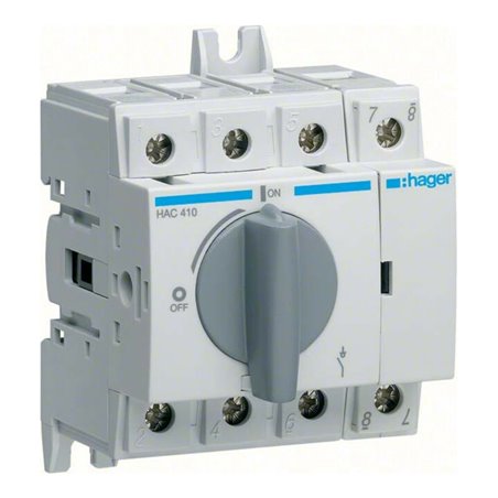 Hager Lasttrennschalter 4P 100A HAC410