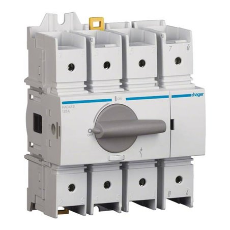 Hager Lasttrennschalter 4P 125A HAD412