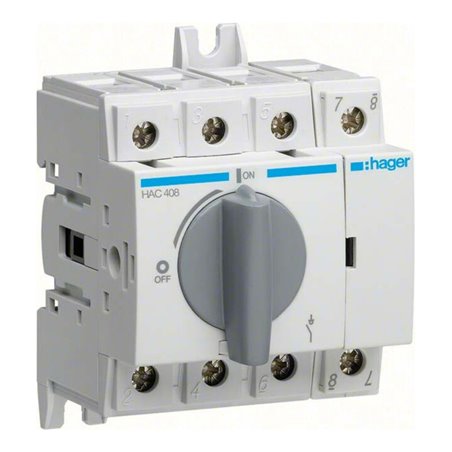 Hager Lasttrennschalter 3P 63A HAC306