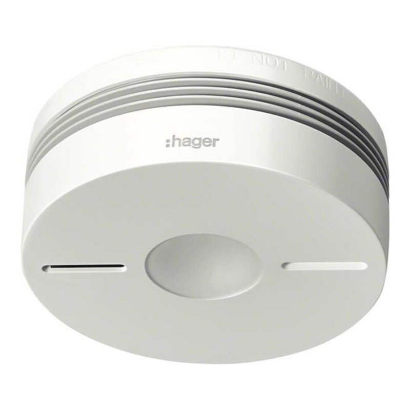 Hager Funk-Rauchwarnmelder Komfort Q, weiß TG550A