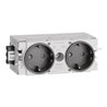Tehalit Steckdose 2-fach gs C-Profil GS2000 gsw