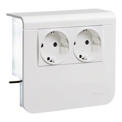 Tehalit Geräteträger Std 2-fach vorverdrahtet SL200559009016