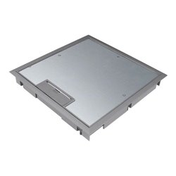 Tehalit Klappdeckel Q4(594)Rahmen 5mm grau Bef-Set 5-1 KDQ0805 egr