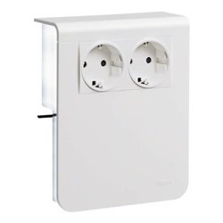 Tehalit Geräteträger Std 2-fach vorverdrahtet SL201159009016