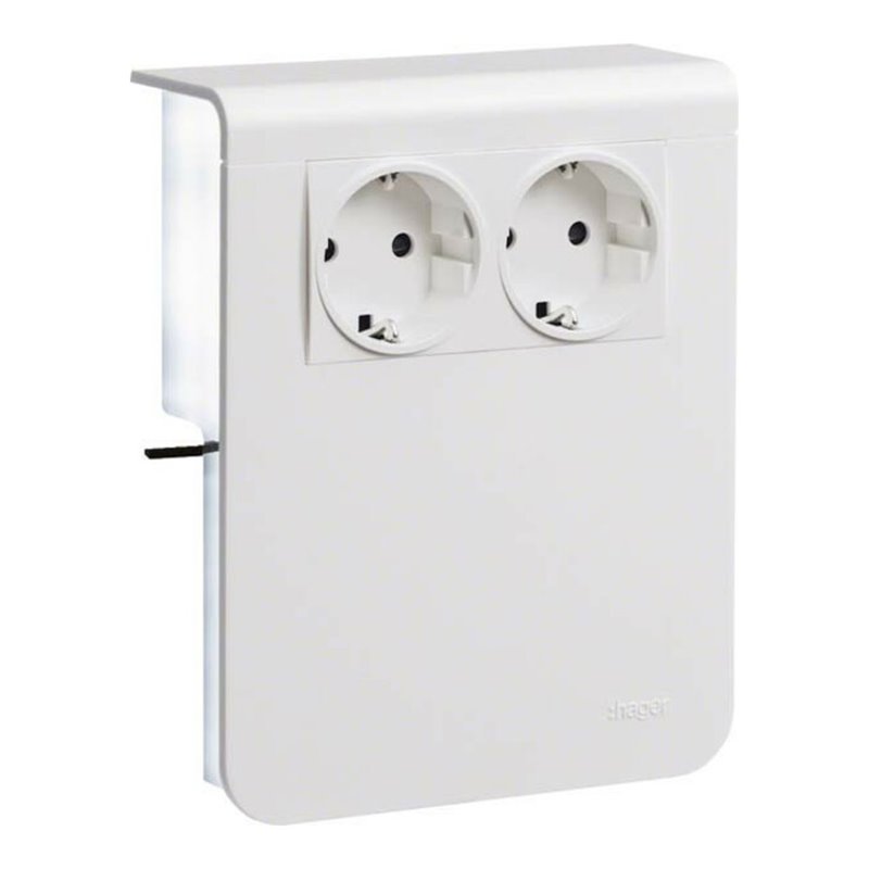 Tehalit Geräteträger Std 2-fach vorverdrahtet SL201159009016