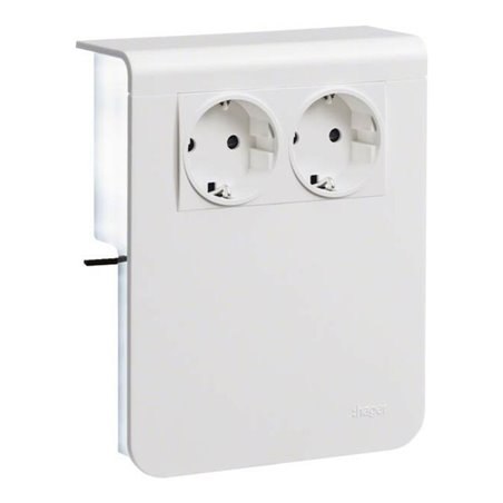 Tehalit Geräteträger Std 2-fach vorverdrahtet SL201159009016