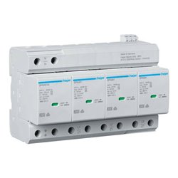 Hager Kombiableiter T1+T2 4P Uc350V Iimp SPA801