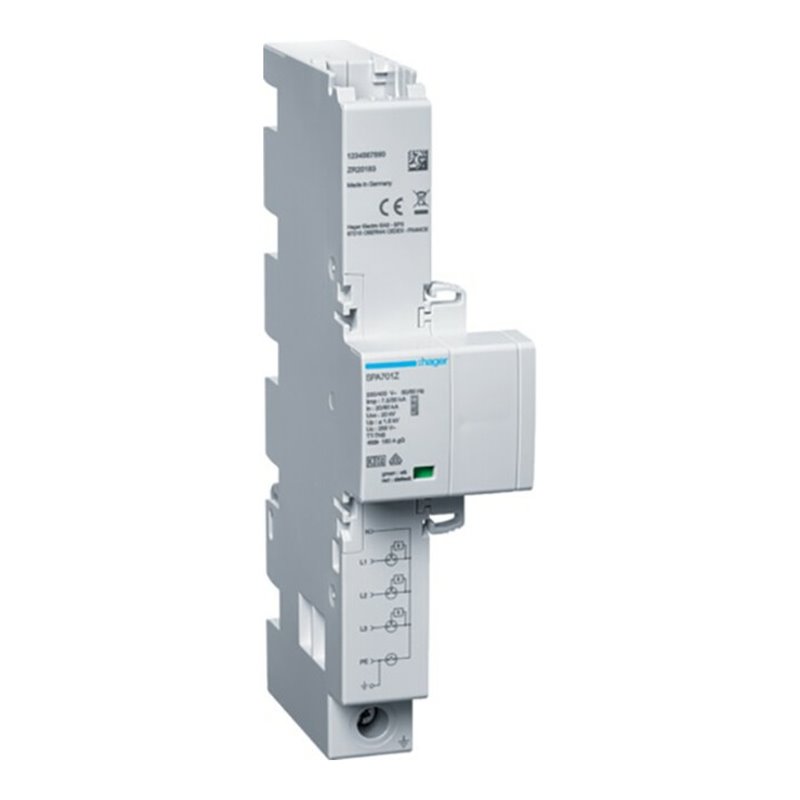 Hager Kombiableiter 4P T1+T2+T3 SPA701Z