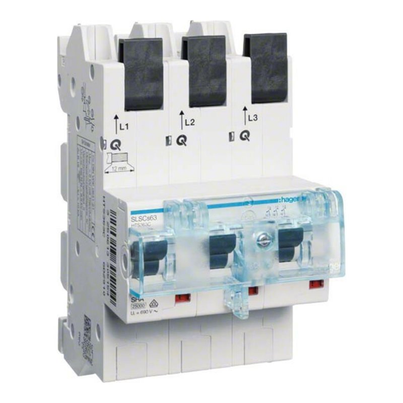 Hager SLS-Schalter 3P Cs-63A Sammelschi HTS363C