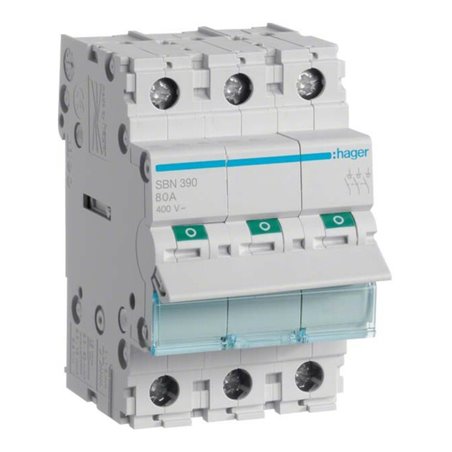 Hager Ausschalter 3P 100A SBN390