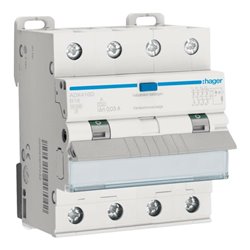 Hager FI/LS-Schalter 4-polig, 10kA ADX416D