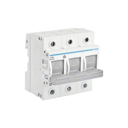 Hager Schalt.-Sicherungs-Einheit D02, 3-pol,63A L73M