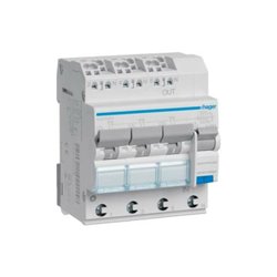 Hager FI/LS-Schalter 3x 1P+N, 6 kA ADZ366D
