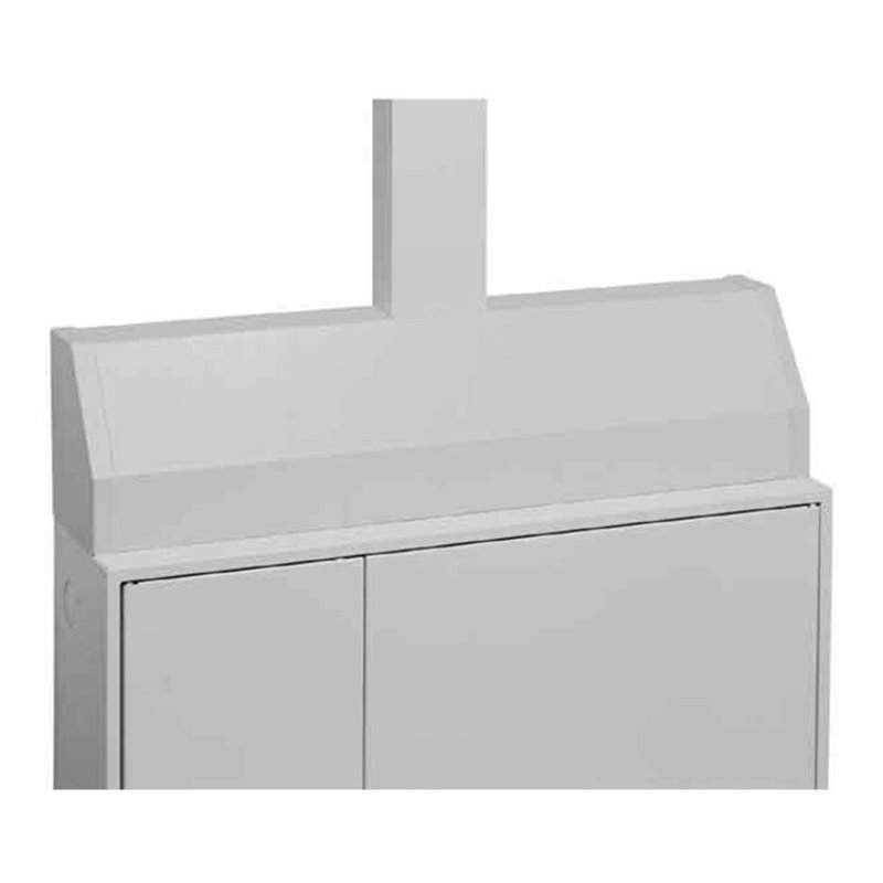 Hager Kabelrangierkanal B1300,RAL9010 FZ445N