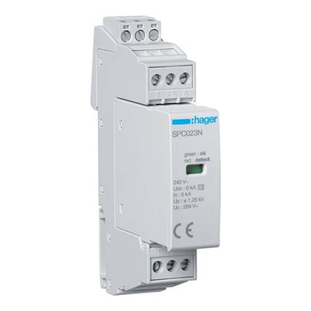 Hager Überspannungsableiter T3 1P+N Uc 264V SPC203N