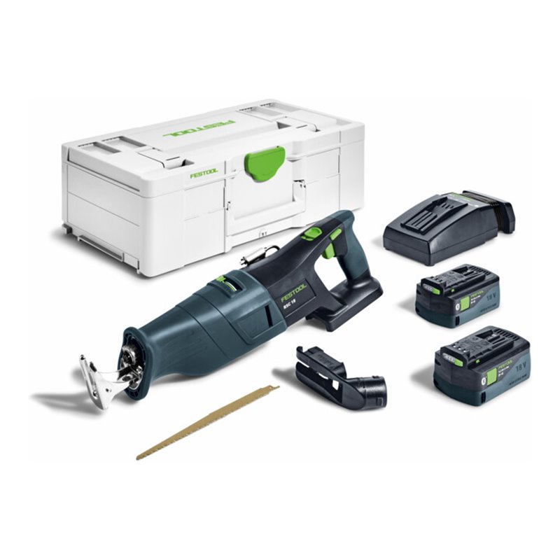 Festool Akku-Säbelsäge RSC 18 5,0 EB-Plus