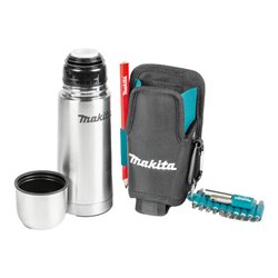 Makita Thermoflasche mit Gürteltasche 90x85x200 mm, 0,40 kg, 0,33 l