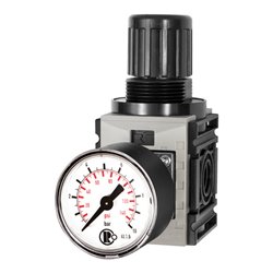 Riegler Druckregler, d. DV »FUTURA-mini«, Standardmano., G1/4, 0,5-10 bar