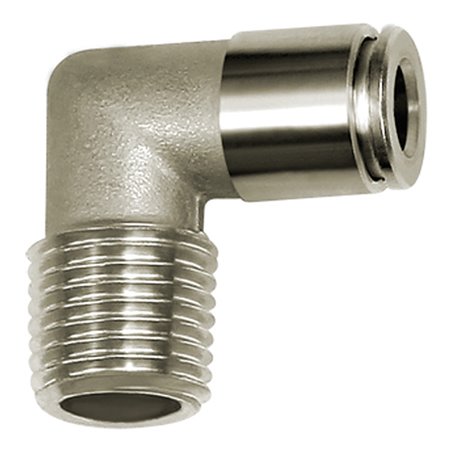 Riegler L-Steckverschraubung, R 1/4 a., für Schl.-Ã˜ 8, 15bar, ES 1.4404