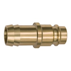 Riegler Einstecktülle für Kupplungen NW 19, Messing blank, Tülle LW 16