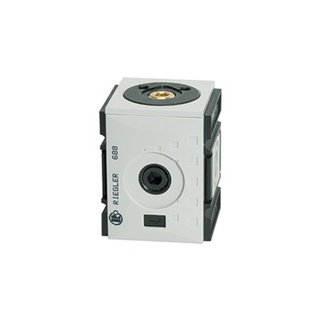 Riegler Verteiler »FUTURA«, BG 4, G 1, Abgänge 2 x G 3/4