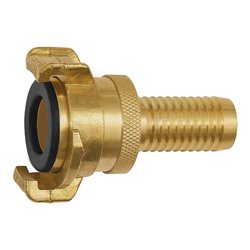 Riegler GEKA-Schlauchstück, starr, Sicherheitsausführung, Ring, LW 19