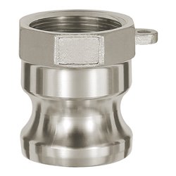 Riegler Kamlok-Schnellkupplungsstecker mit IG, Typ A, ES 1.4401, G 4