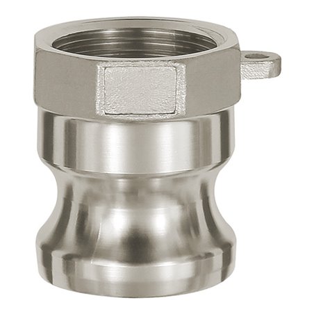 Riegler Kamlok-Schnellkupplungsstecker mit IG, Typ A, ES 1.4401, G 4