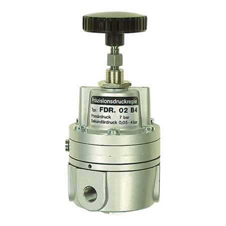 Riegler Präzisionsdruckregler ohne Mano, G 1/4, Regelbereich 0,05 - 7 bar