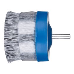 PFERD TOOLS COMPOSITE Tellerbürste DBUR Ø 63 mm Schaft-Ø 6 mm SiC-Filament-Ø 0,55 mm Korn 120 stationär