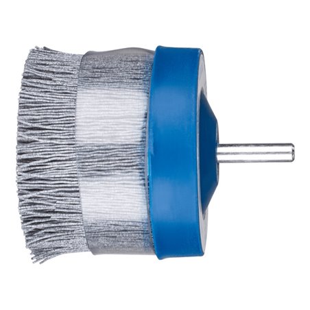 PFERD TOOLS COMPOSITE Tellerbürste DBUR Ø 63 mm Schaft-Ø 6 mm SiC-Filament-Ø 0,55 mm Korn 120 stationär