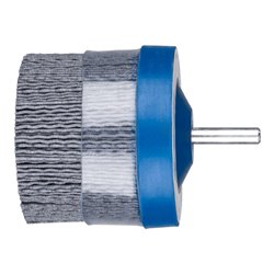 PFERD TOOLS COMPOSITE Tellerbürste DBUR Ø 63 mm Schaft-Ø6 mm SiC-Filament-Ø 1,00mm Korn 120 stationär