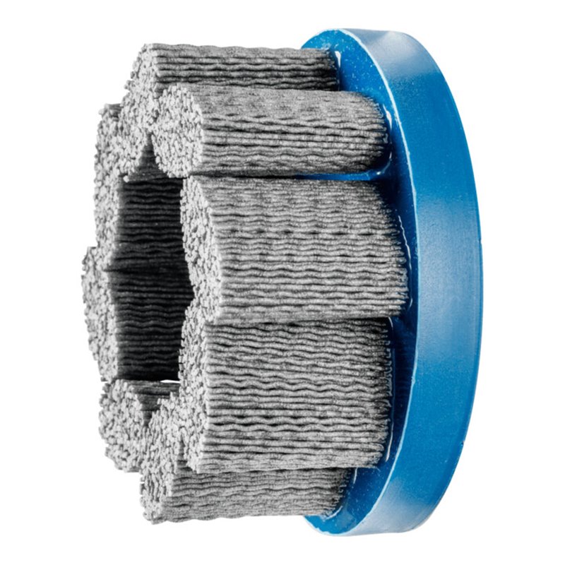 PFERD TOOLS COMPOSITE FLEX Tellerbürste DBU Ø 100x22,2 mm Bohrung SiC-Filament-Ø 1,10mm Korn 120 stationär