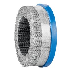 PFERD TOOLS COMPOSITE Tellerbürste DBUR Ø 150x22,2 mm Bohrung SiC-Filament-Ø 1,10mm Korn 80 stationär