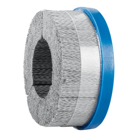 PFERD TOOLS COMPOSITE Tellerbürste DBUR Ø 125x22,2 mm Bohrung SiC-Filament-Ø 0,55 mm Korn 320 stationär