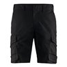 BLAKLÄDER Shorts Industrie Stretch, schwarz / dunkelgrau, Konfektionsgröße DE: 48