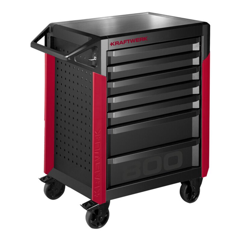 Kraftwerk PRO LINE Werkstattwagen PT800 mit 7 Schubladen