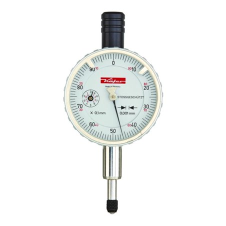 KÄFER Präzisions-Feinmessuhr Feinika stoßgeschützt, Messbereich / Gehäuse-Ø: 1/40 mm