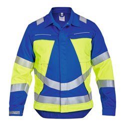 ROFA Multinorm-Jacke VIS-LINE, kornblau / gelb, Konfektionsgröße DE: 50