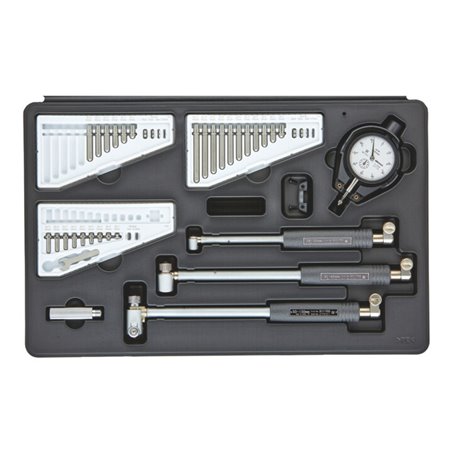 MITUTOYO Innen-Feinmessgeräte-Satz mit Messuhr, Messbereich: 18-150mm