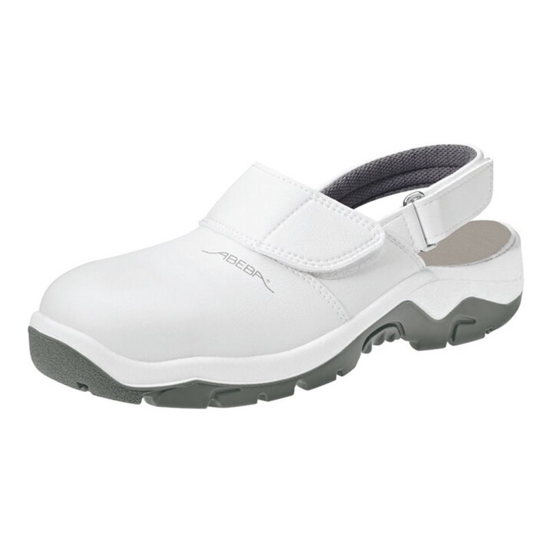 ABEBA Berufsschuh Clog weiß/grau 2120, SB, EU-Schuhgröße: 38