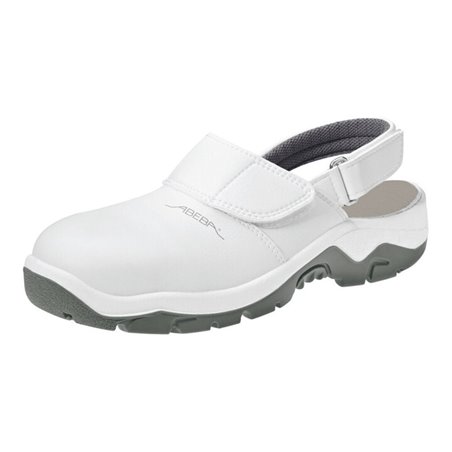 ABEBA Berufsschuh Clog weiß/grau 2120, SB, EU-Schuhgröße: 38