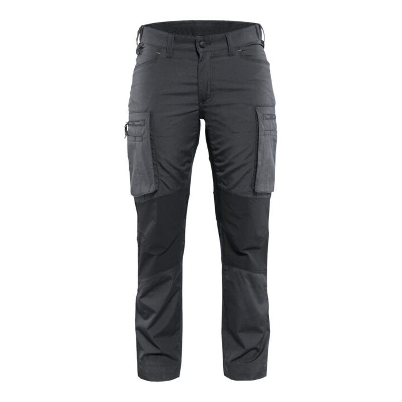 BLAKLÄDER Service Bundhose Damen, dunkelgrau / schwarz, Konfektionsgröße DE: 38