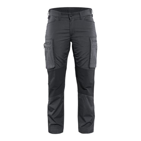 BLAKLÄDER Service Bundhose Damen, dunkelgrau / schwarz, Konfektionsgröße DE: 38